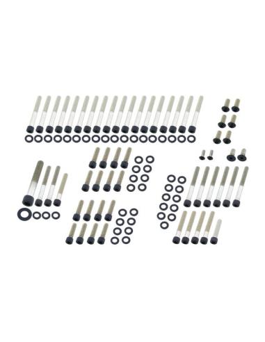 KIT TORNILLOS DE MOTOR NEGRO MATE SPORTSTER 04-20
