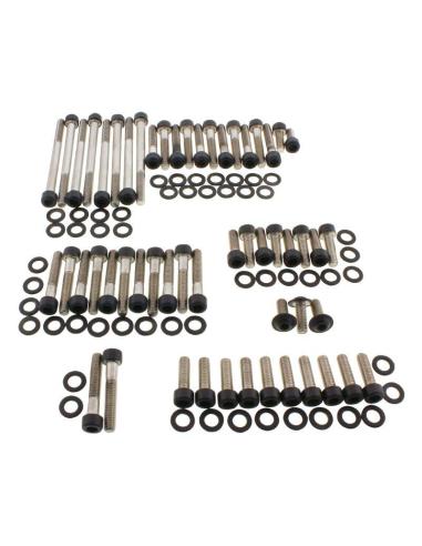 Comprar Kit Tornillos Negro Mate Para Motor Hd Revolution Max a precio de oferta