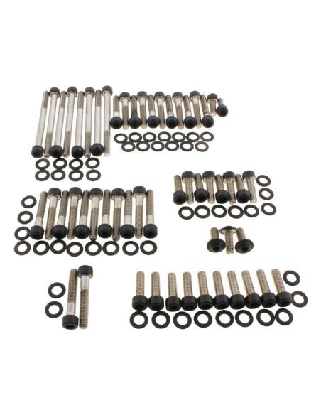KIT DE VIS NOIR MAT POUR MOTEUR HD REVOLUTION MAX