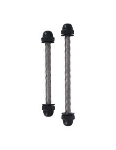Kit De Âncora Do Tanque De Combustível Preto Hd Sportster 04-20 2