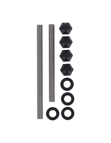 KIT D'ANCRAGE DE RÉSERVOIR D'ESSENCE NOIR HD SPORTSTER 04-20