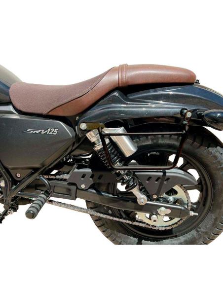 SUPORTE DE ALFORJE KLICKFIX QJ SRV 125 PRETO