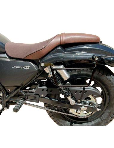 SADDLEBAG SUPPORT KLICKFIX QJ SRV 125 CHROME