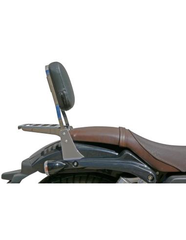 Comprar Respaldo C/Portaequipo Cromo Qj Srv125 a precio de oferta