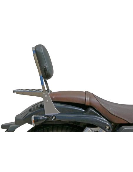 Comprar Respaldo C/Portaequipo Cromo Qj Srv125 a precio de oferta