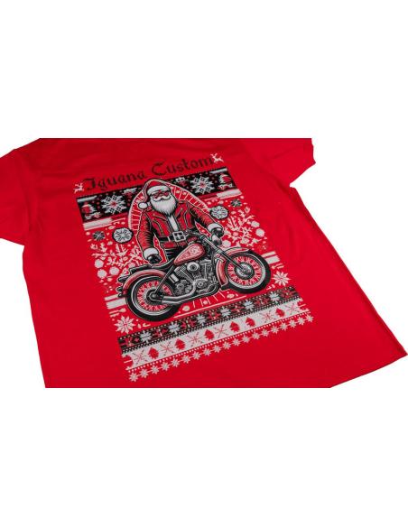 Acquista Maglietta Natalizia Pepe Noel Iguana Custom Uomo a prezzo scontato