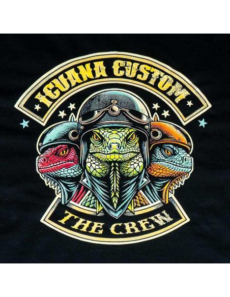 Acquista Felpa con Cappuccio Iguana Custom The Crew a Prezzo Scontato