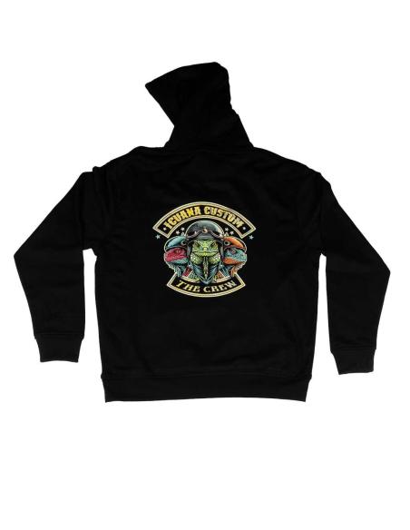 Acquista Felpa con Cappuccio Iguana Custom The Crew a Prezzo Scontato