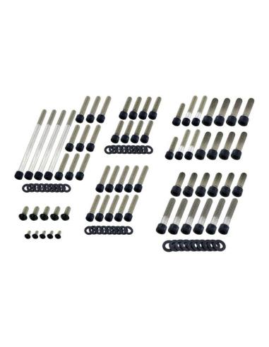 KIT DE PARAFUSO PRETO BRILHANTE PARA MOTOR HD V-ROD 02-17