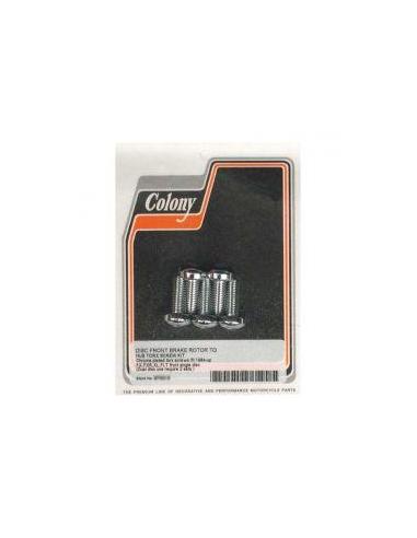 Comprar Kit De Tornillos Para Disco De Freno Delantero Colony, Cromado a precio de oferta