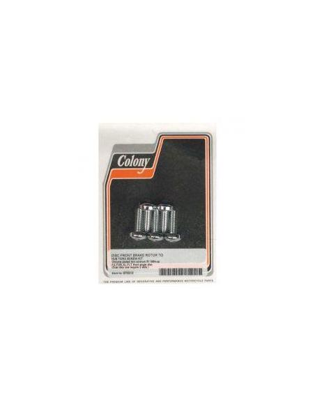 Comprar Kit De Tornillos Para Disco De Freno Delantero Colony, Cromado a precio de oferta
