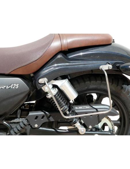 CHROME SADDLEBAG SUPPORT QJ SRV125