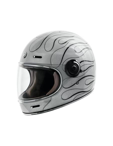Acquista Casco Integrale Blace Con Fiamme Di Torc T-1 a prezzo scontato