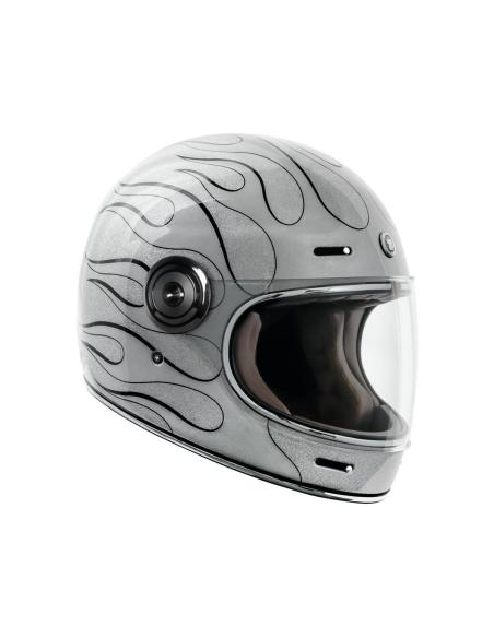Comprar Casco Integral Blace Con Llamas De Torc T-1 a precio de oferta