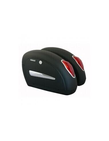 "MINI TOURING" HARD SADDLEBAGS - WITH PAINT DEFECTS - PERFECT FOR CUSTOMIZING