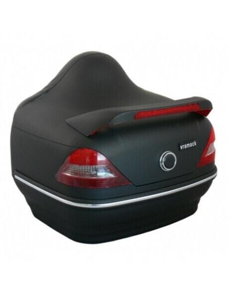 Acquista Bauletto Rigido Vramack "Vip Trunk" Nero Opaco Con Difetti Di Verniciatura - Perfetto Per Personalizzare a prezzo scont