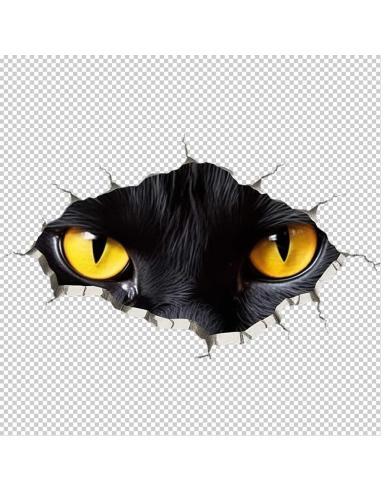 Acquista Adesivo UV Occhi di Gatto 12 X 7 Cm a prezzo scontato