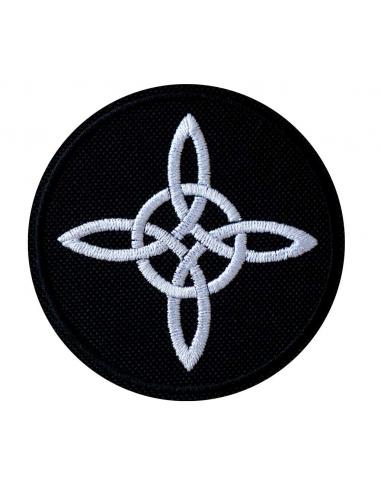 WITCH'S KNOT EMBROIDERED PATCH 8 CM