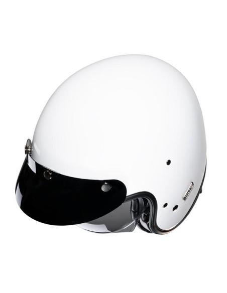 Comprar Hjc V31 Blanco Brillo : Casco Jet Retro Con Tecnología Moderna Y Estilo Vintage a precio de oferta