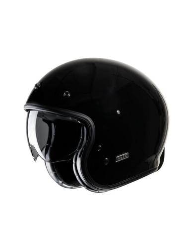 Acquista Hjc V31 Nero Lucido: Casco Jet Retrò Con Tecnologia Moderna E Stile Vintage a prezzo scontato
