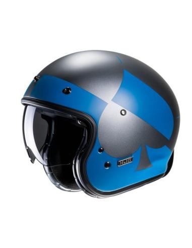Compra Hjc V31 Kuz Mc2Sf Grigio: Casco Jet Retrò Con Tecnologia Moderna E Stile Vintage a prezzo speciale