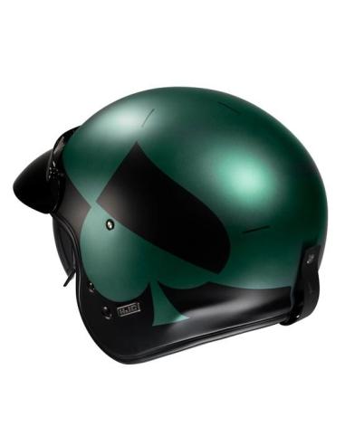 HJC V31 KUZ MC4SF: RETRO JET HELMET WITH MODERN TECHNOLOGY AND VINTAGE STYLE