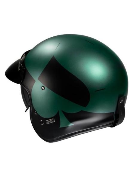 HJC V31 KUZ MC4SF: RETRO JET HELMET WITH MODERN TECHNOLOGY AND VINTAGE STYLE
