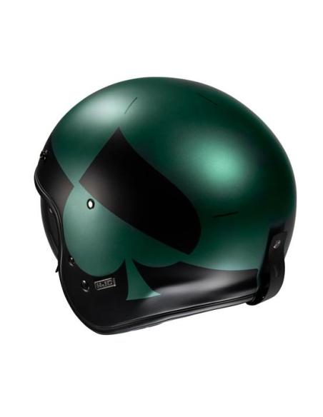 HJC V31 KUZ MC4SF: CASQUE JET RÉTRO AVEC TECHNOLOGIE MODERNE ET STYLE VINTAGE