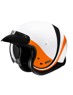 HJC V31 EMGO MC7: CAPACETE JET RETRÔ COM TECNOLOGIA MODERNA E ESTILO VINTAGE 2