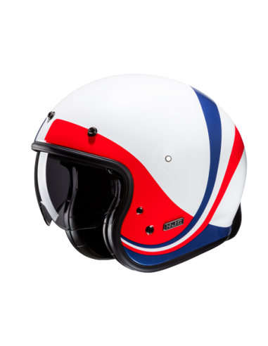 HJC V31 EMGO MC21: CASQUE JET RÉTRO AVEC TECHNOLOGIE MODERNE ET STYLE VINTAGE