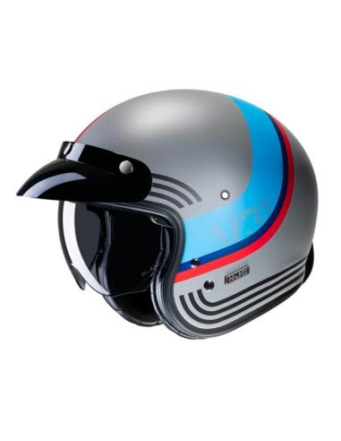 HJC V31 BYRON MC21SF: CAPACETE JET RETRÔ COM TECNOLOGIA MODERNA E ESTILO VINTAGE