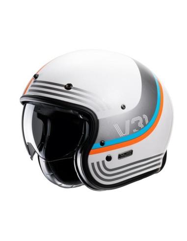 Acquista Hjc V31 Byron Mc27: Casco Jet Retrò Con Tecnologia Moderna E Stile Vintage a prezzo scontato