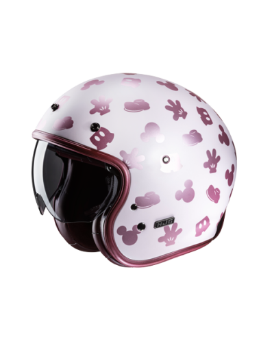 HJC V31 DISNEY MICKEY MC8SF: RETRO JET HELMET WITH MODERN TECHNOLOGY AND VINTAGE STYLE