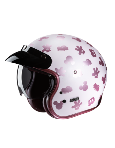 HJC V31 DISNEY MICKEY MC8SF: CAPACETE JET RETRÔ COM TECNOLOGIA MODERNA E ESTILO VINTAGE