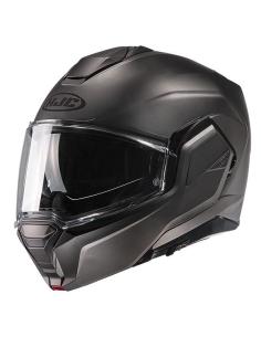 HJC I100 MODULAR HELMET SEMI FLAT TITANIUM
