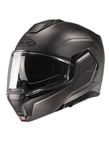 CASQUE MODULAIRE HJC I100 SEMI FLAT TITANIUM