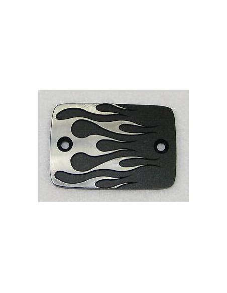 Comprar Tapa Liquido Frenos "Flame" Para Vn900 Y Otras Kawasaki a precio de oferta