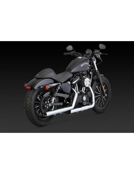 STRAIGHTSHOTS SLIP-ON FOR SPORTSTER 2014-UP