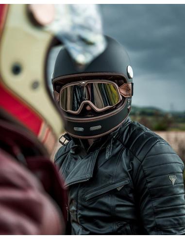 Acquista Giacca Kings Man in Pelle per Moto con Protezioni Livello 2 a Prezzo Scontato