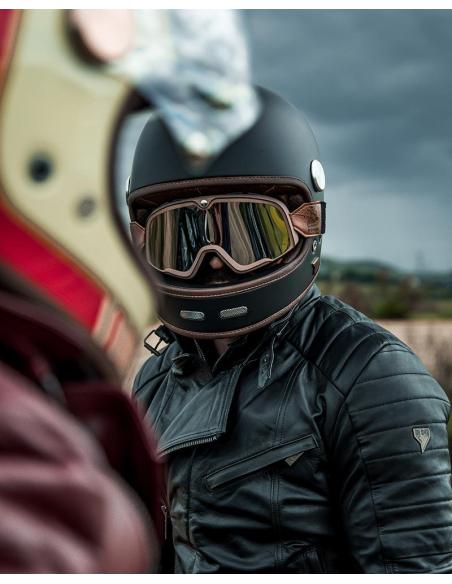 Acquista Giacca Kings Man in Pelle per Moto con Protezioni Livello 2 a Prezzo Scontato