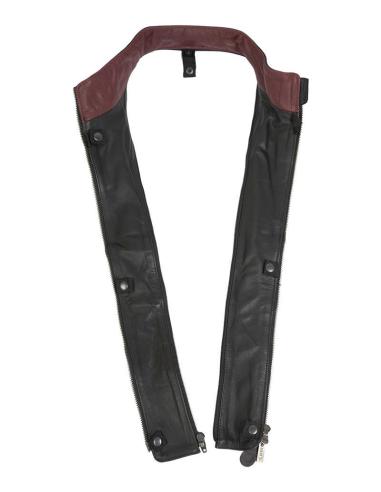 VESTE KINGS MAN EN CUIR POUR MOTO AVEC PROTECTIONS NIVEAU 2