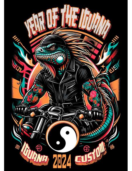 Comprar Camiseta Year Of The Iguana 2024 - Club Camiseta Enero a precio de oferta