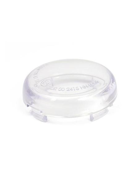 LENTE TRANSPARENTE PARA BULLET HARLEY *HOMOLOGADA*.