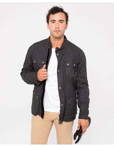 Acquista Giacca Da Moto London Iii Per Uomo: Stile E Sicurezza In Cotone Cerato a prezzo scontato
