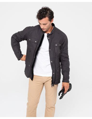 Acquista Giacca Da Moto London Iii Per Uomo: Stile E Sicurezza In Cotone Cerato a prezzo scontato