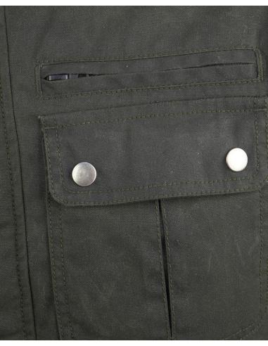 Comprar Chaqueta Verde De Moto Belfast Ii Para Hombre: Combinación De Moda Y Funcionalidad a precio de oferta
