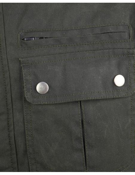 Comprar Chaqueta Verde De Moto Belfast Ii Para Hombre: Combinación De Moda Y Funcionalidad a precio de oferta