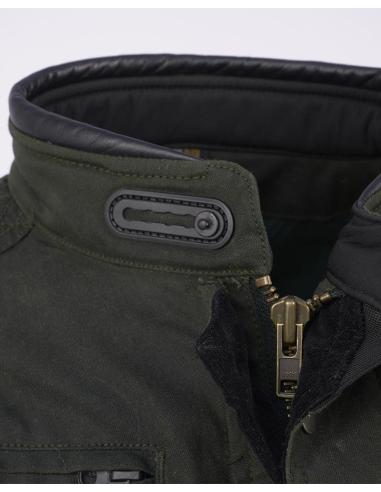 Comprar Chaqueta Verde De Moto Belfast Ii Para Hombre: Combinación De Moda Y Funcionalidad a precio de oferta