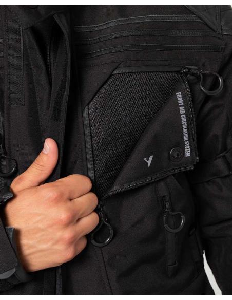 JAQUETA MOTOCICLISTA WILD MAN: DURABILIDADE E ESTILO COM TECNOLOGIA CORDURA