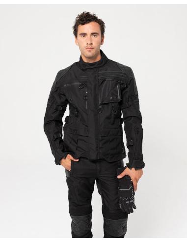 JAQUETA MOTOCICLISTA WILD MAN: DURABILIDADE E ESTILO COM TECNOLOGIA CORDURA